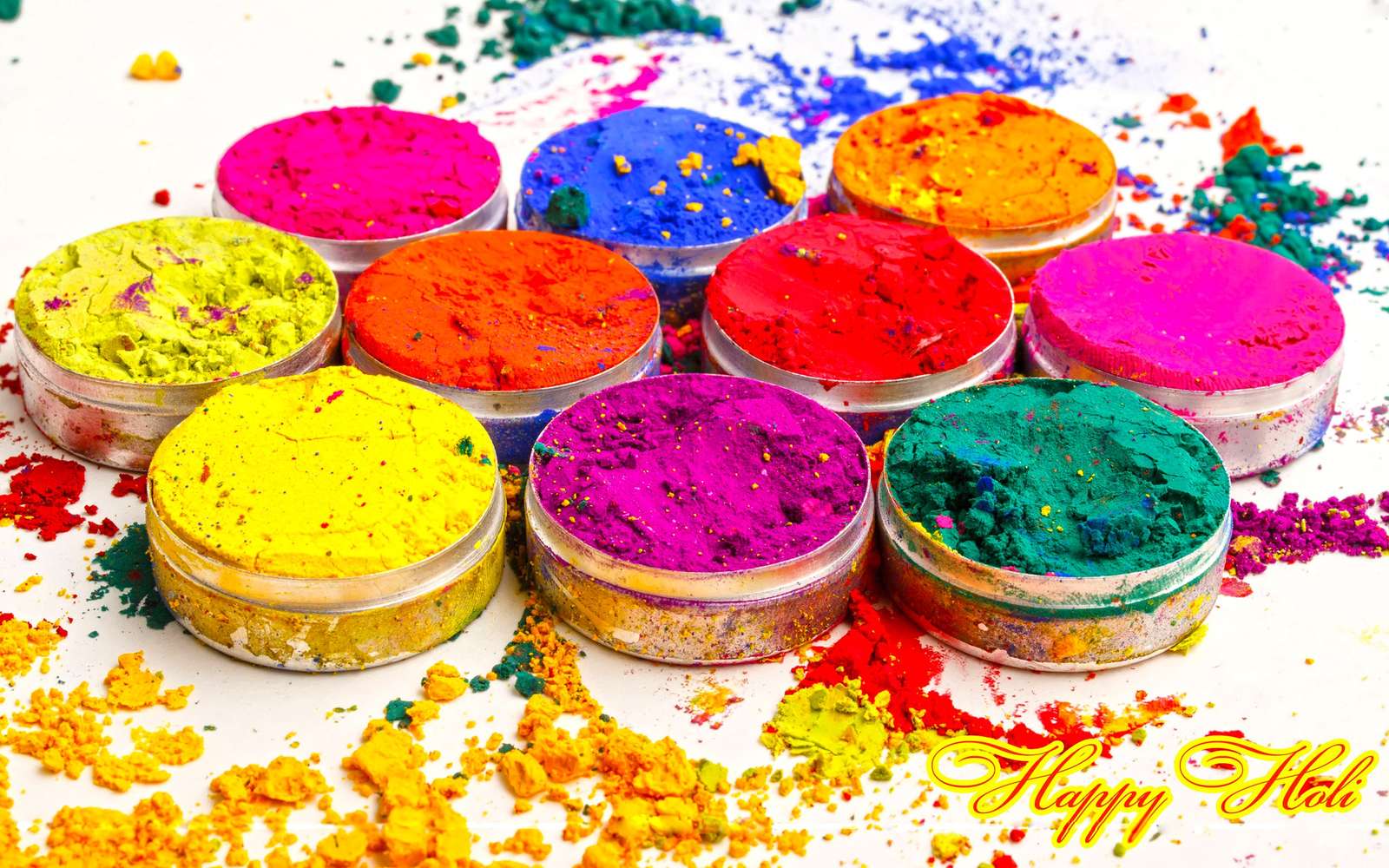 Holi Fun Times puzzle online from photo