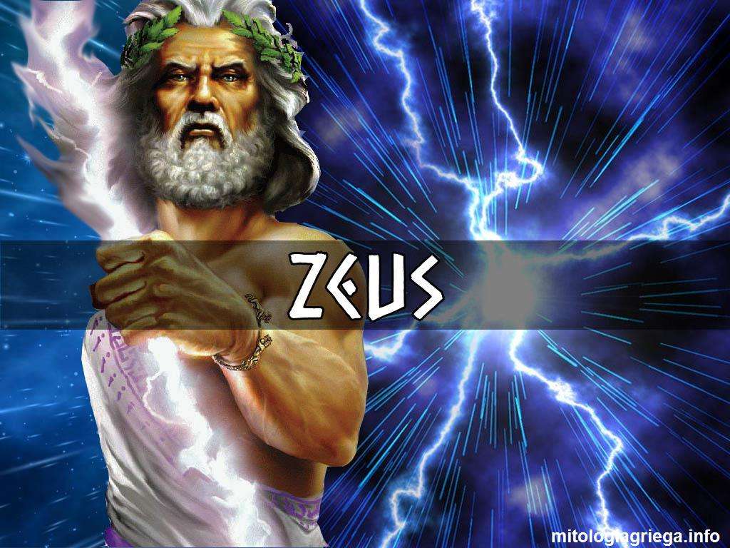 Zeus, tatăl zeilor puzzle online din fotografie
