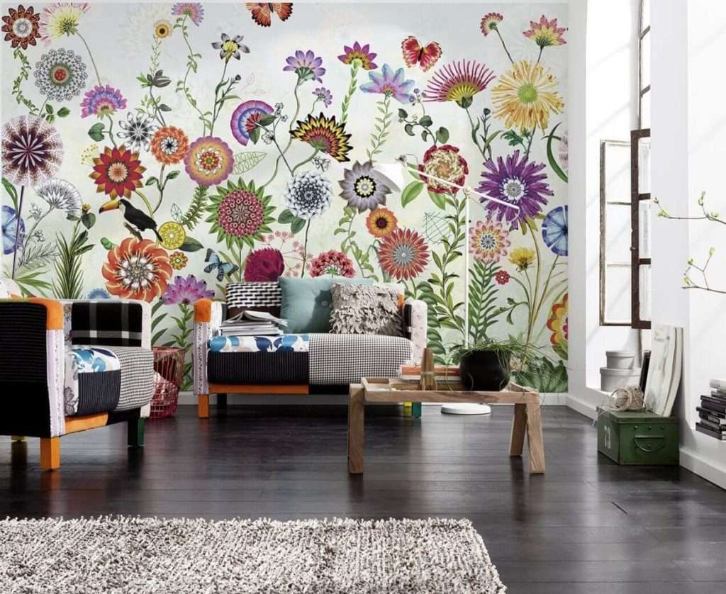 Muro di fiori puzzle online
