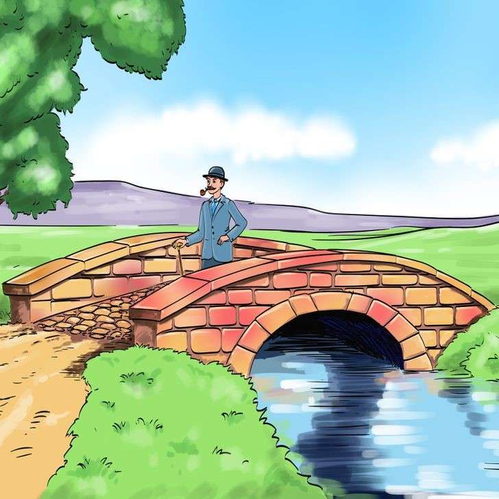 Man on the Bridge online puzzle