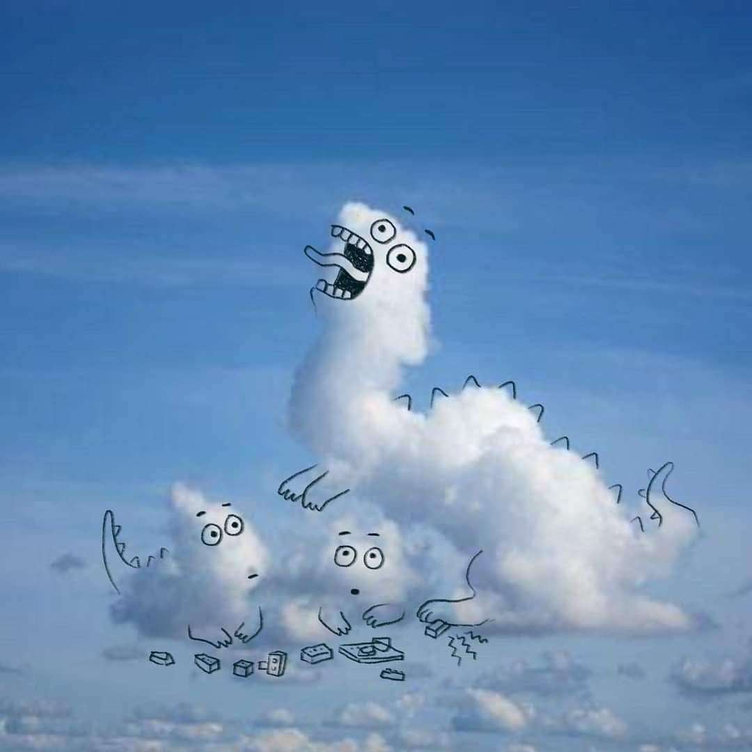Prática de nuvem por Zan puzzle online a partir de fotografia
