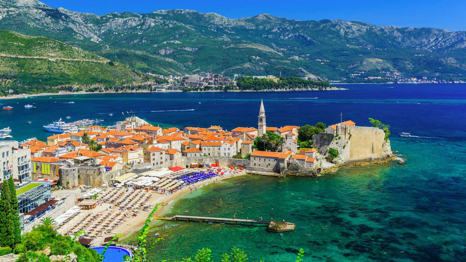 Budva Montenegró online puzzle