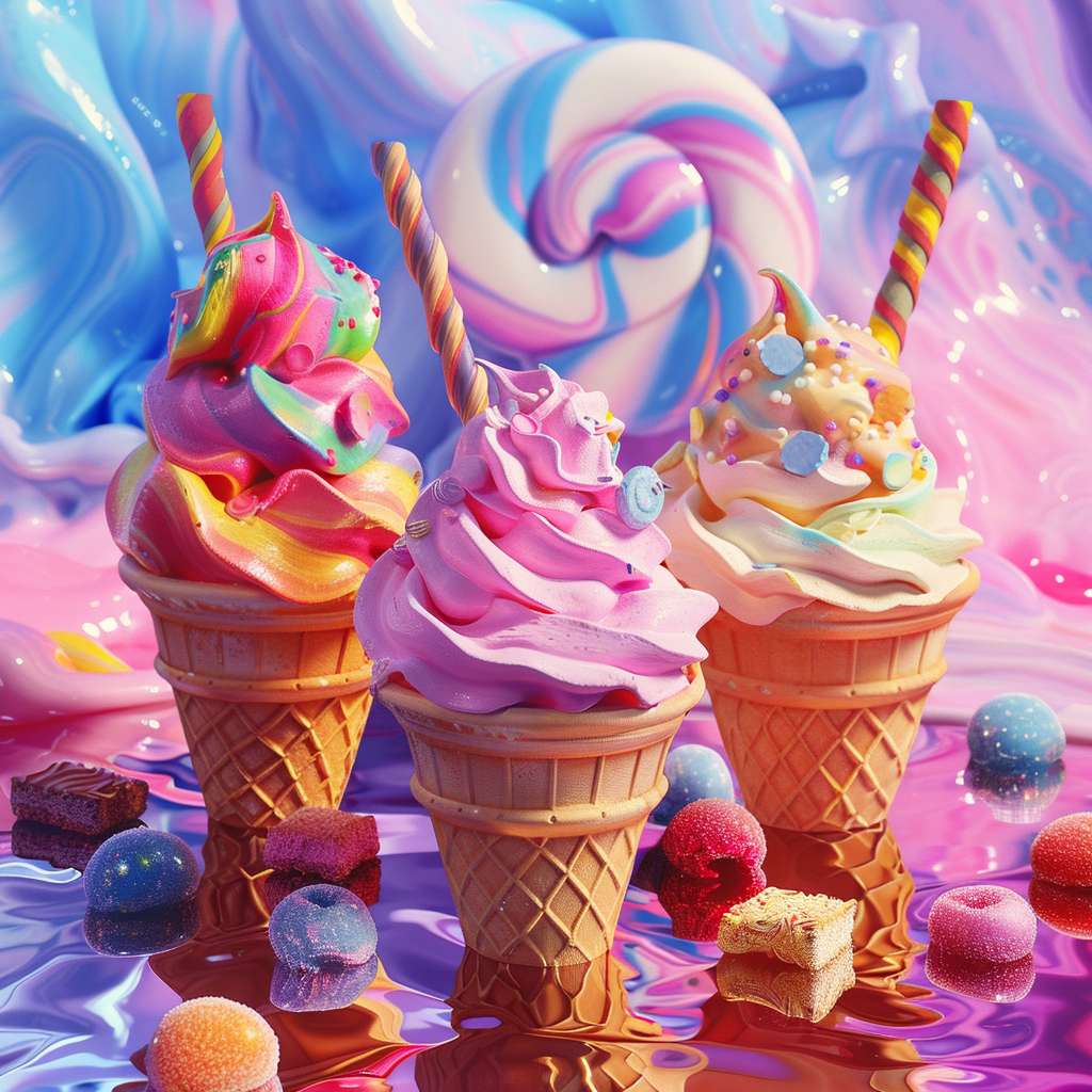 Ice cream land online puzzle