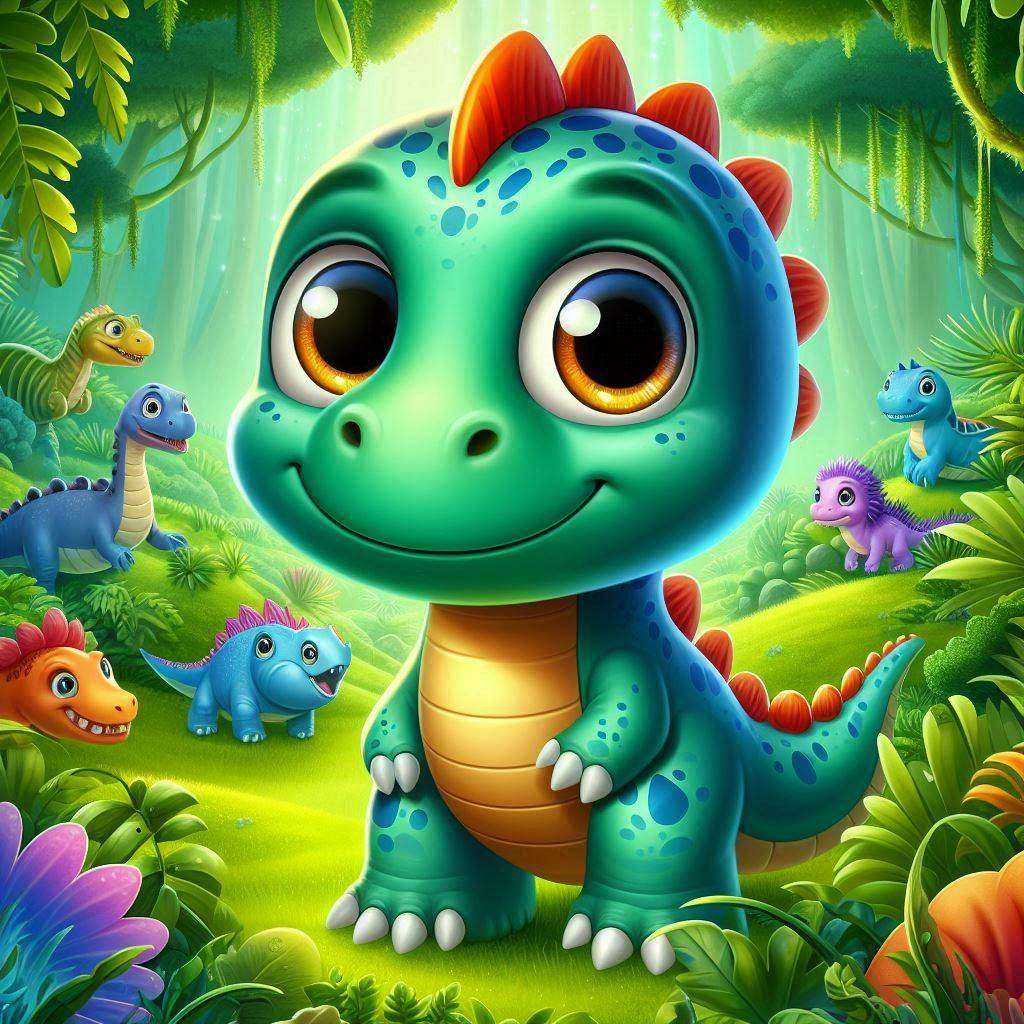 Dinosaurier-Puzzle Online-Puzzle vom Foto