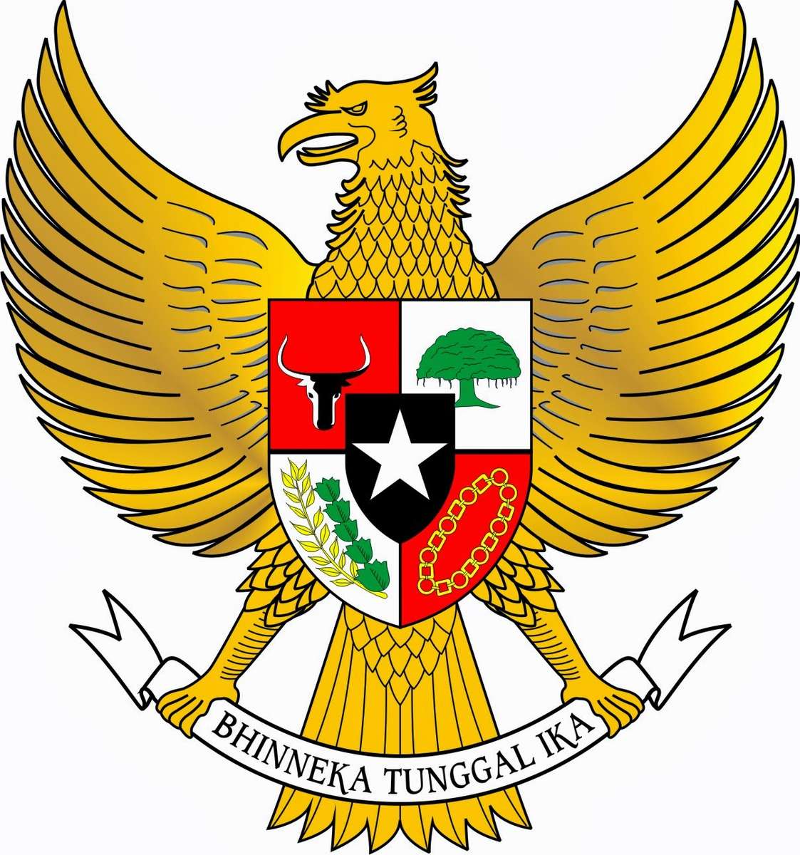 Garuda Pancasila online puzzle