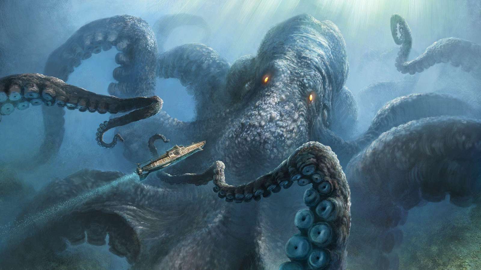 Головоломка Kraken скласти пазл онлайн з фото