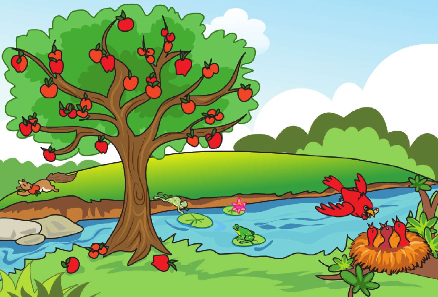 Psalm 1 - Like a planted tree online puzzle