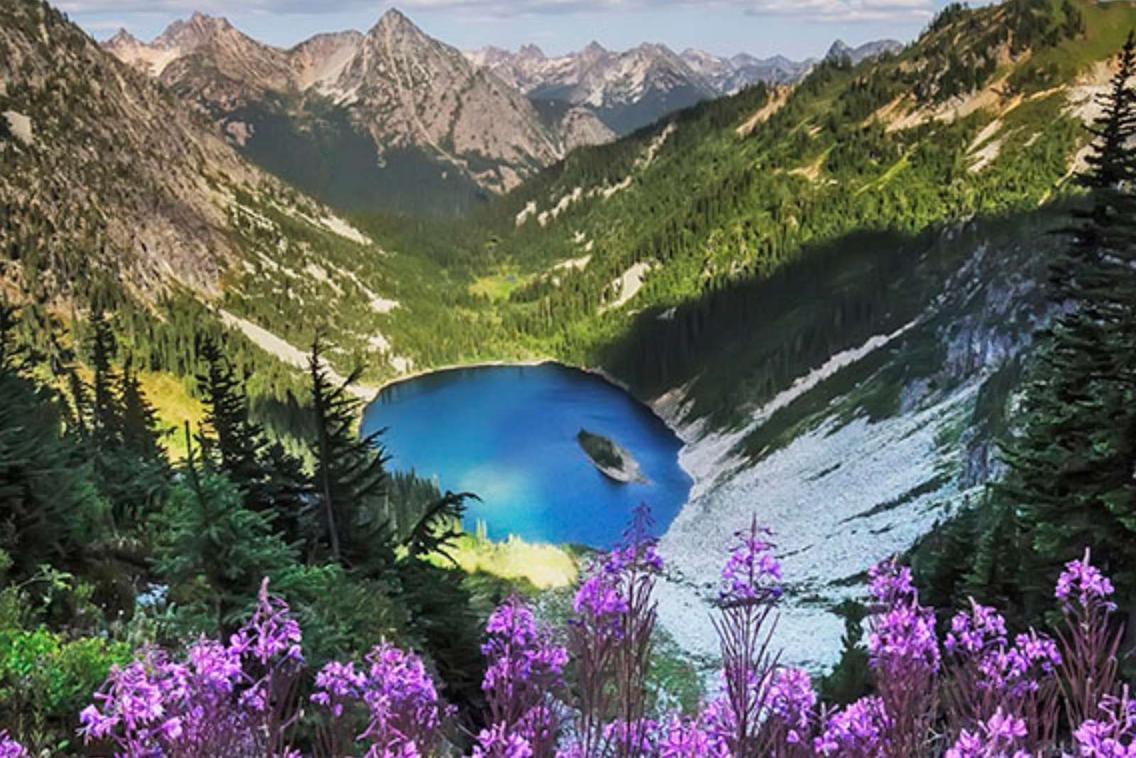 Cascadia-Berge (Oregon, USA) Online-Puzzle