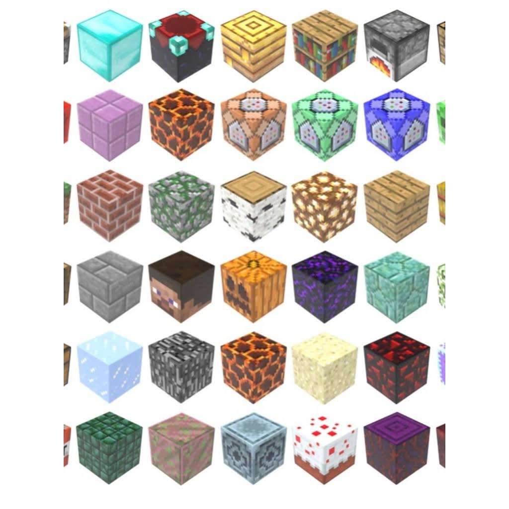 minecraft bloky online puzzle