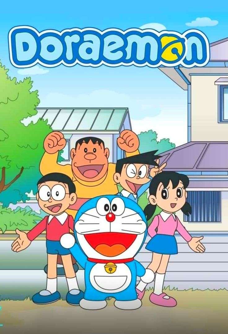 Doraemon jepang uy pussel online från foto