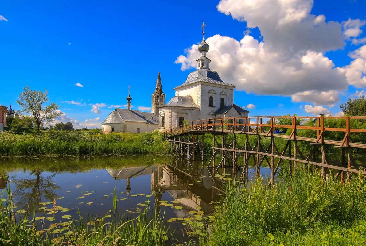 The beauty of Suzdal puzzle online from photo