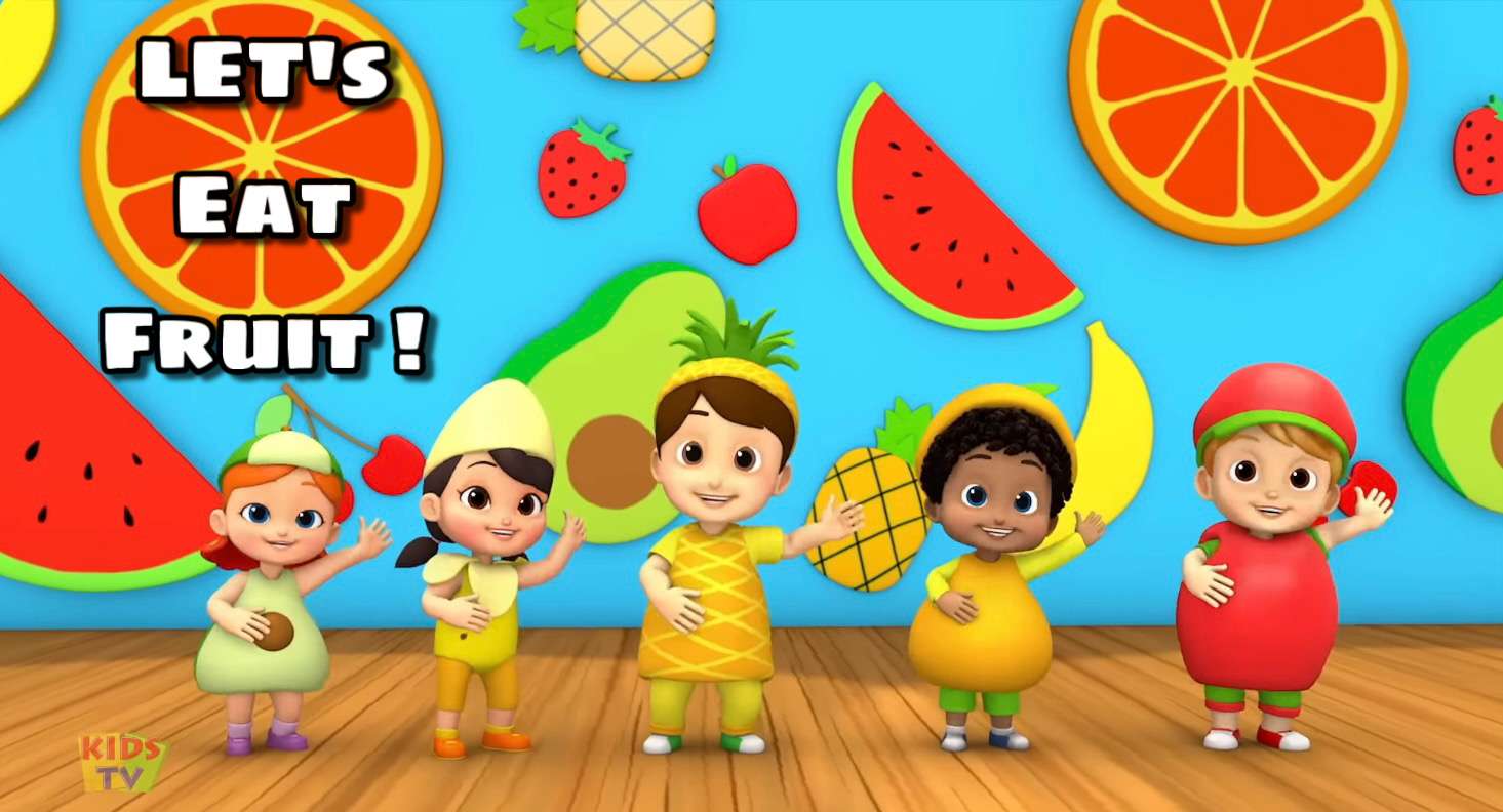 vamos comer frutas puzzle online