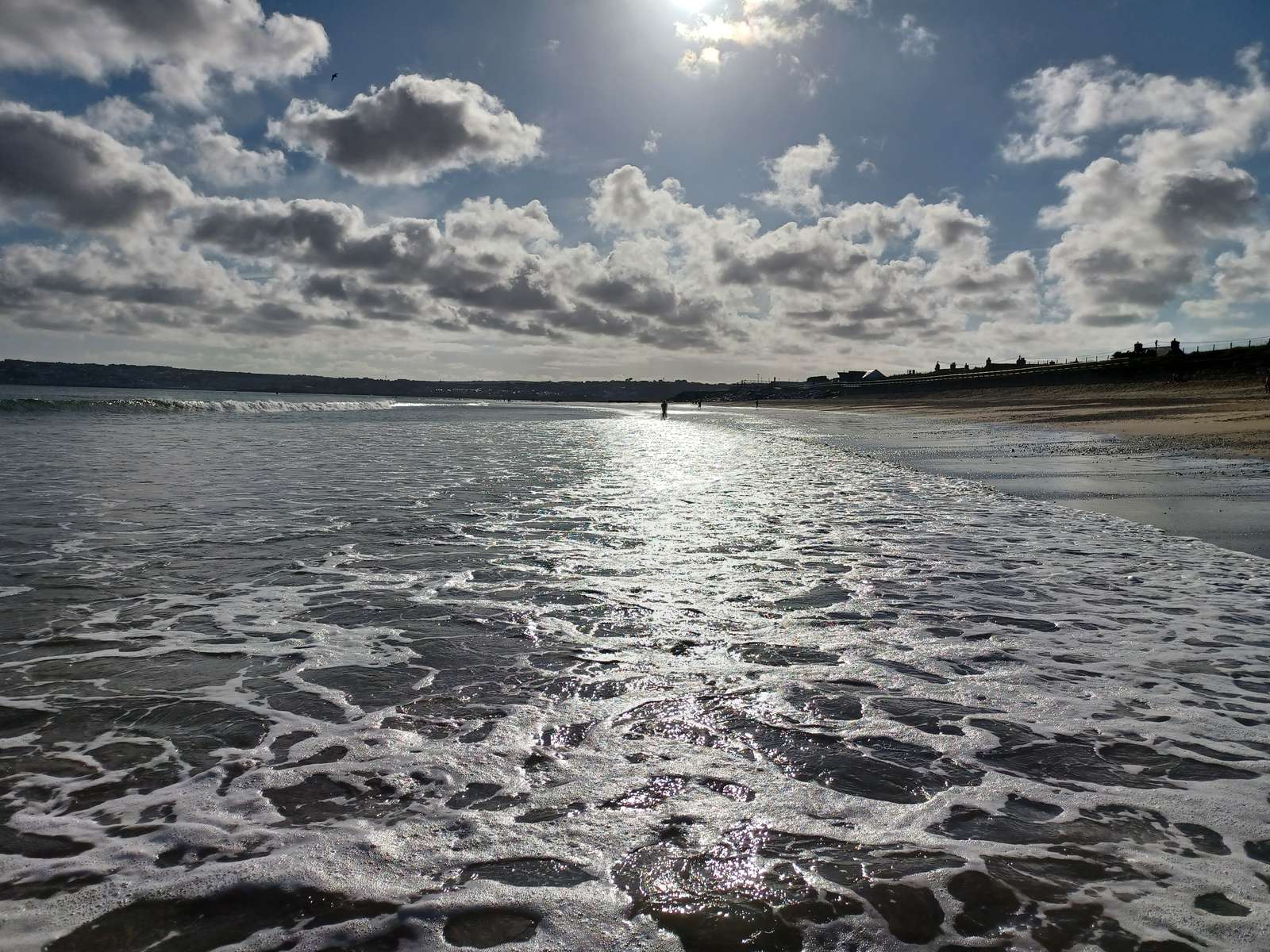 Zee en wolken puzzel online van foto