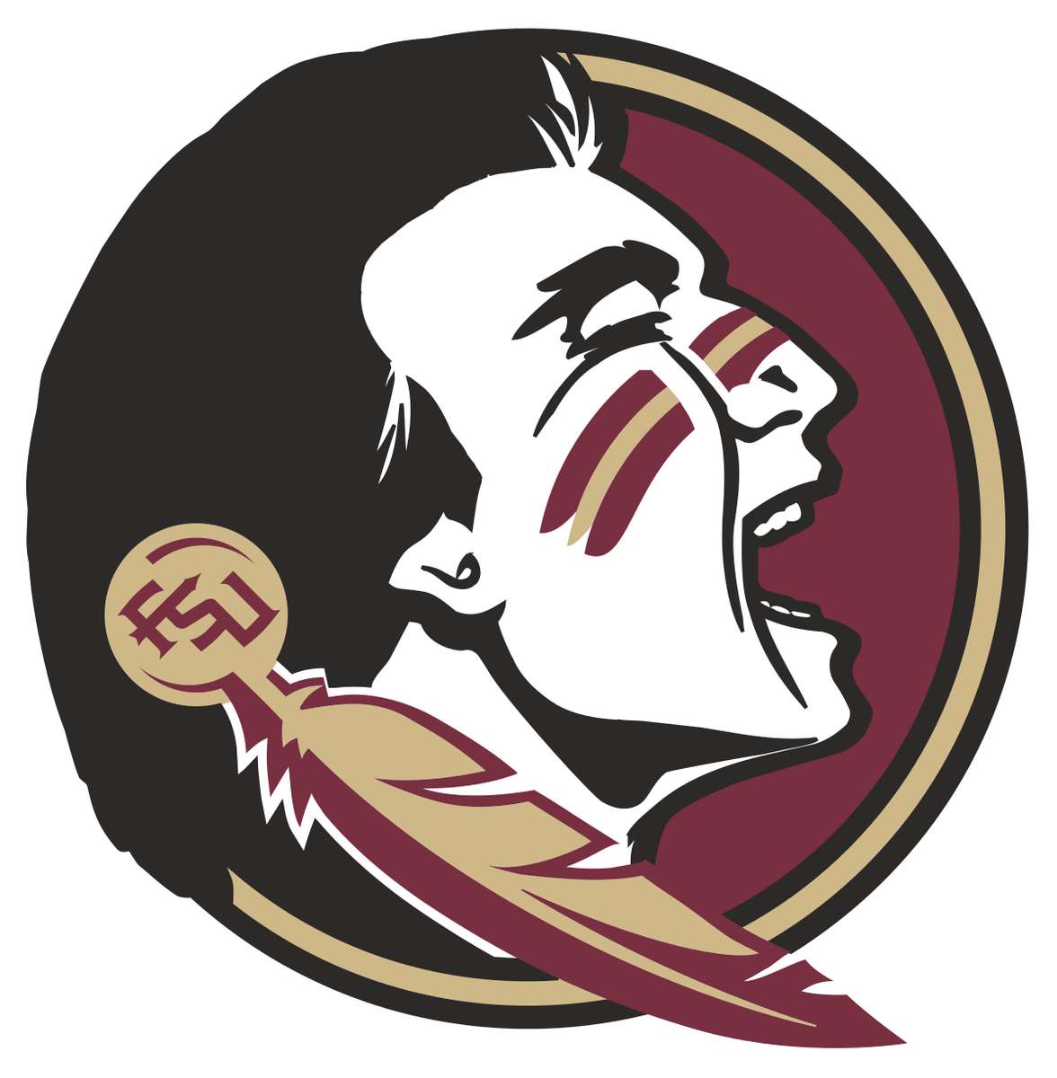 FSU Mascot puzzle online from photo