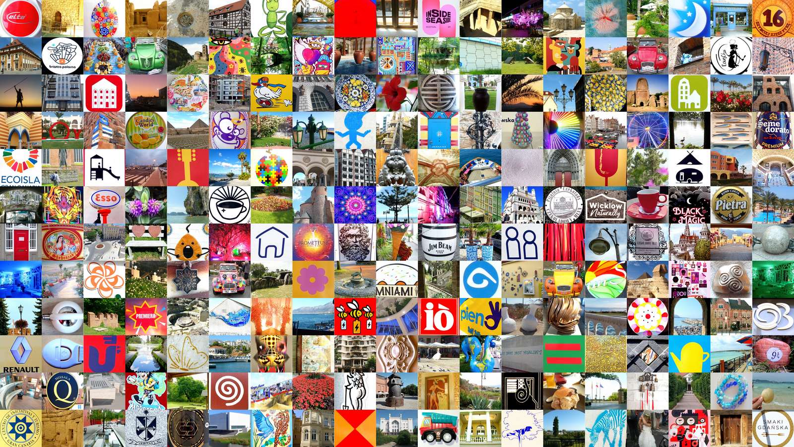 buntes Puzzle Online-Puzzle