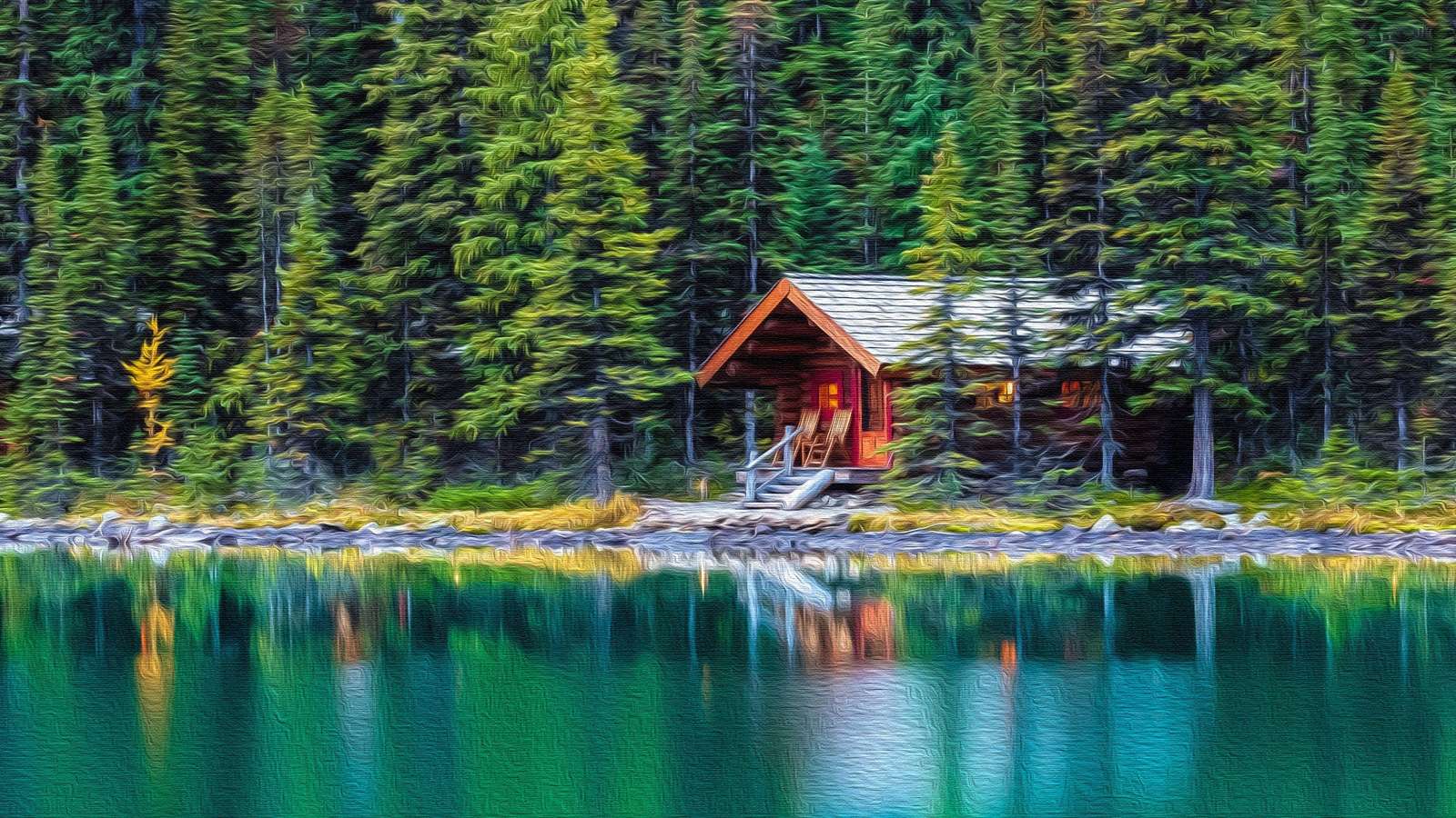 Cibin en el lago rompecabezas en línea