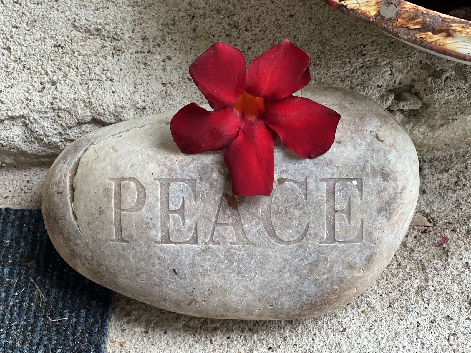 Peace Rock puzzle online from photo