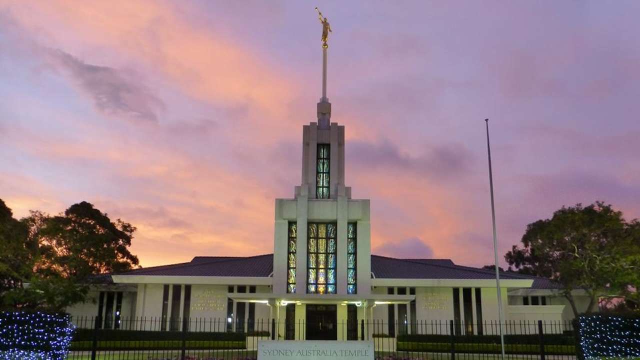 Sydney tempel pussel online från foto