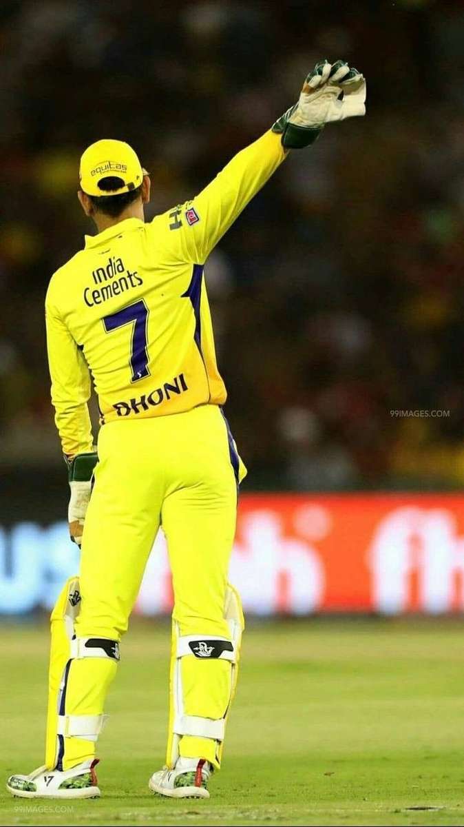 dhonicricketcsk puzzle online z fotografie