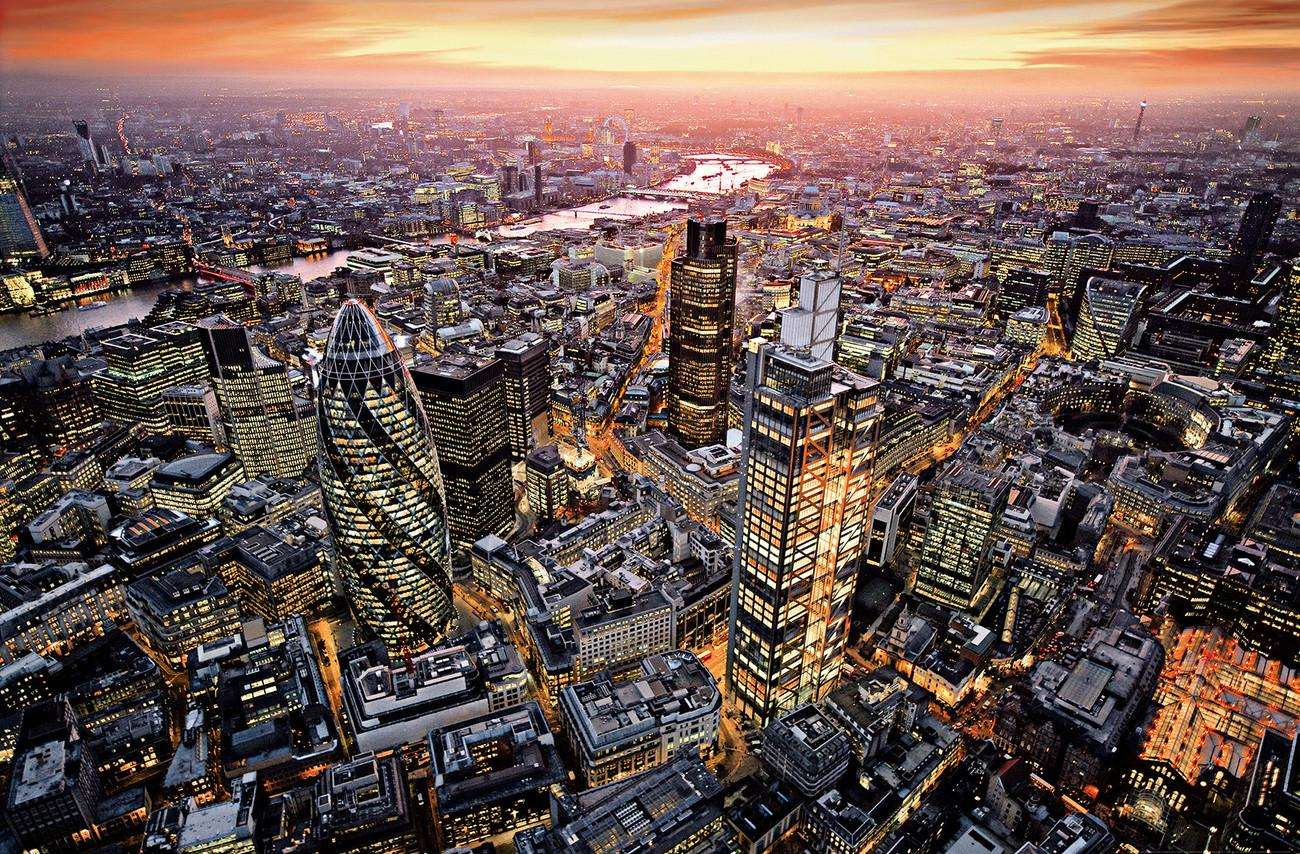 Grote stad Londen online puzzel