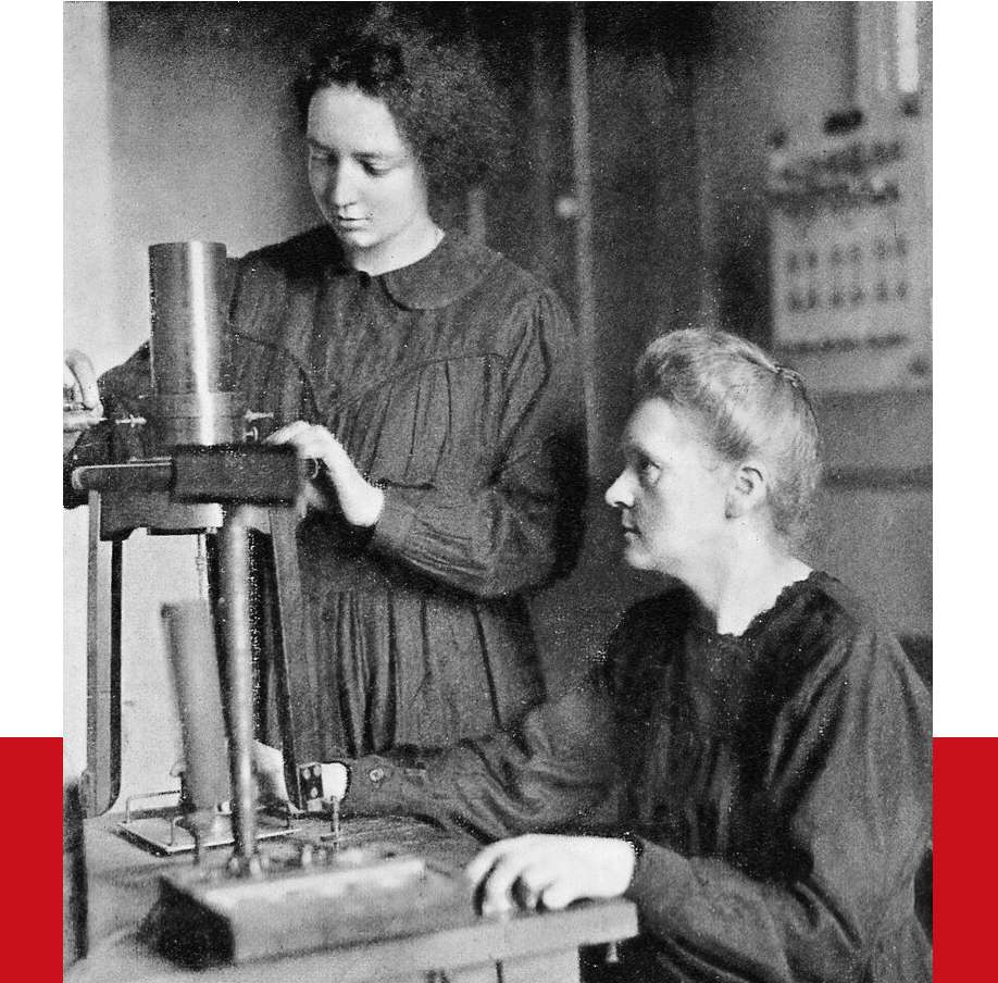 Maria Curie z Corką v roce 1925 puzzle online z fotografie