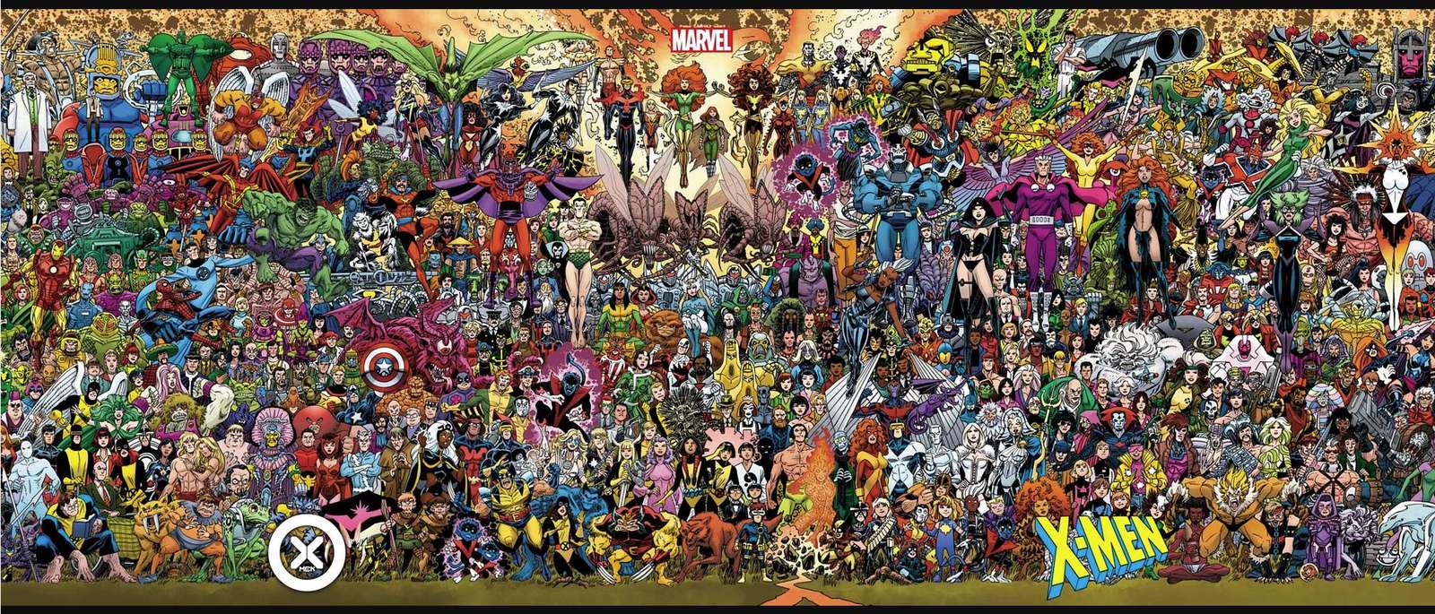 XMEN XMEN XMEN puzzle en ligne à partir d'une photo