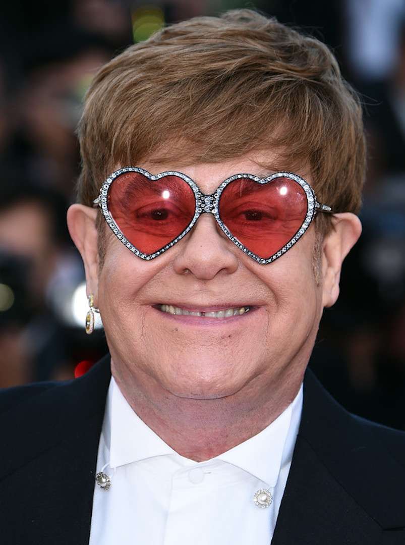 Elton John puzzle online z fotografie