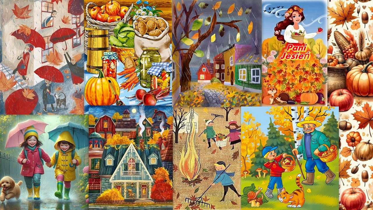 Signora Autunno puzzle online