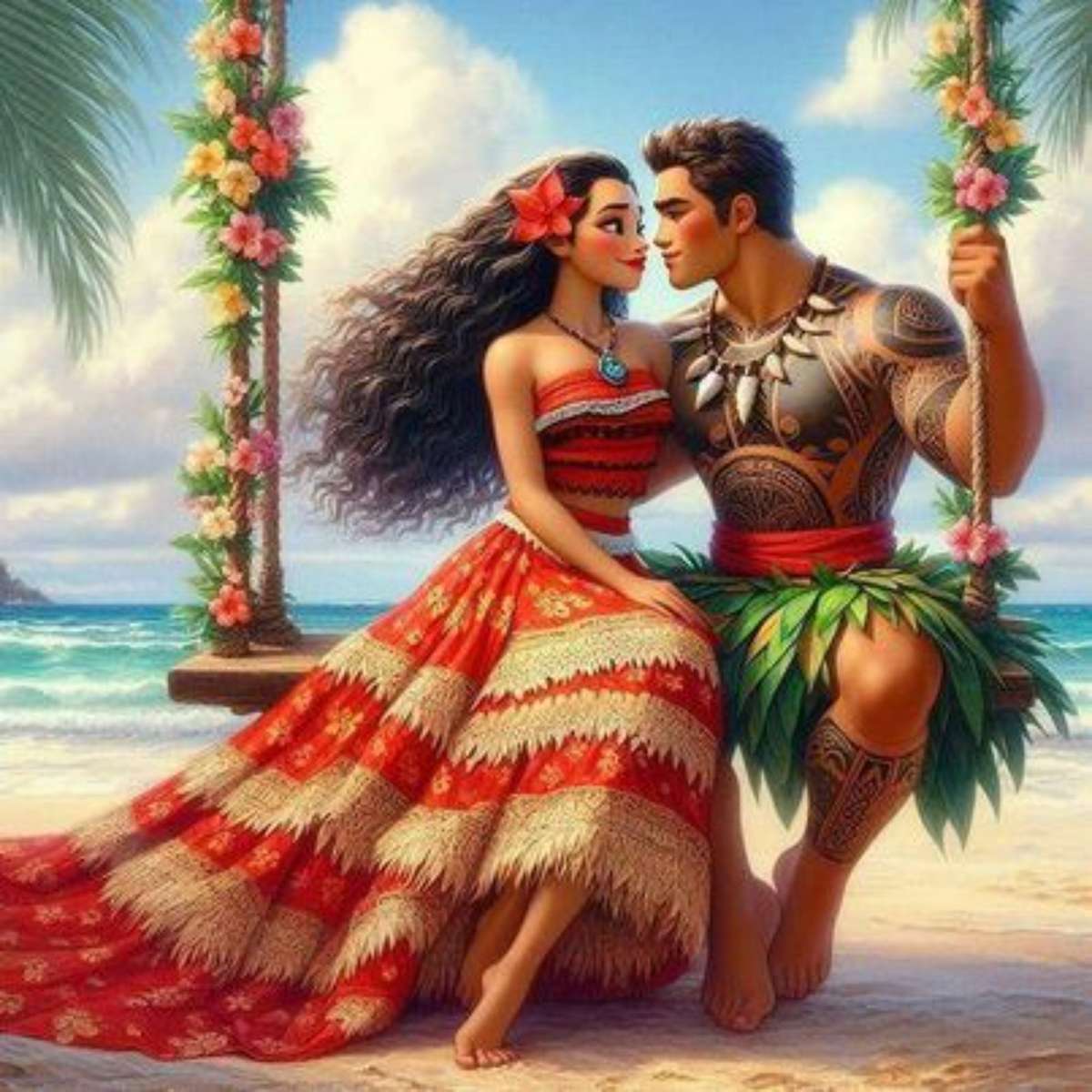 MOANA the mine puzzle online from photo