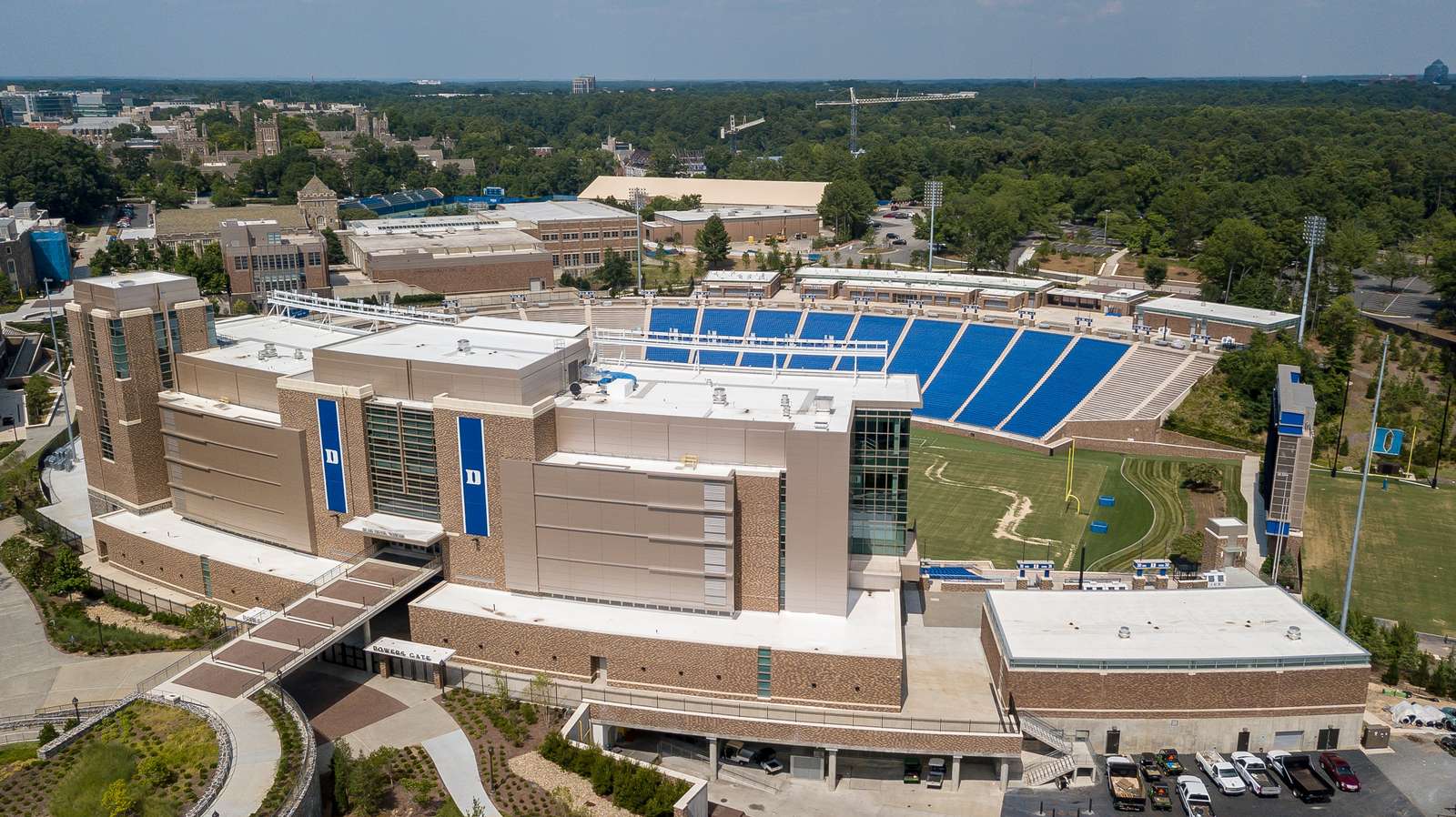 Duke Football Stadium puzzle online from photo