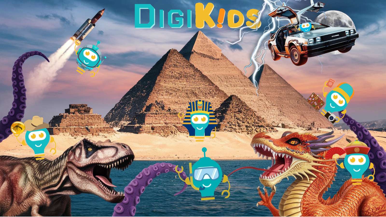 DIGIKIDS - Educational Technological Projects puzzle online from photo