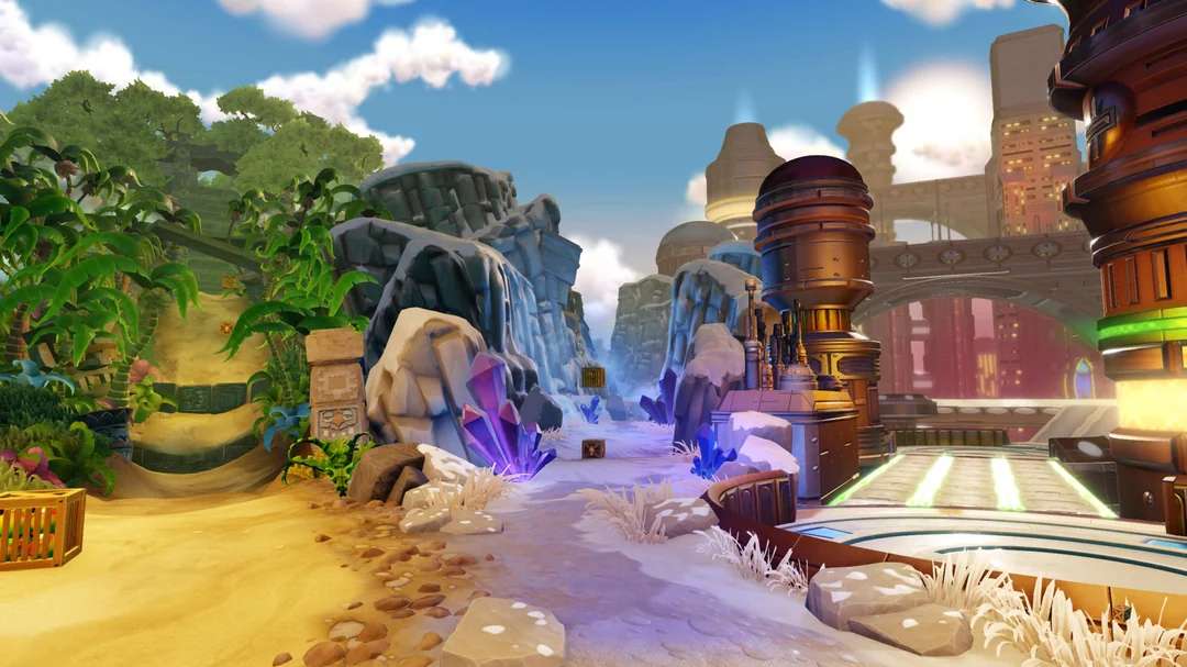 Trilogie Crash Bandicoot N Sane puzzle en ligne à partir d'une photo