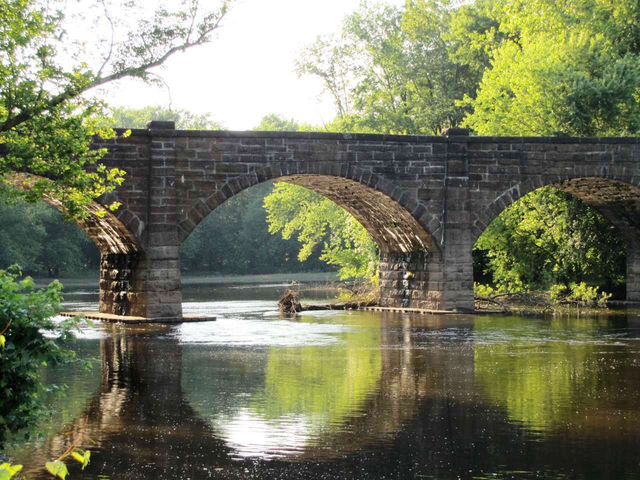 Sporen over water puzzel online van foto