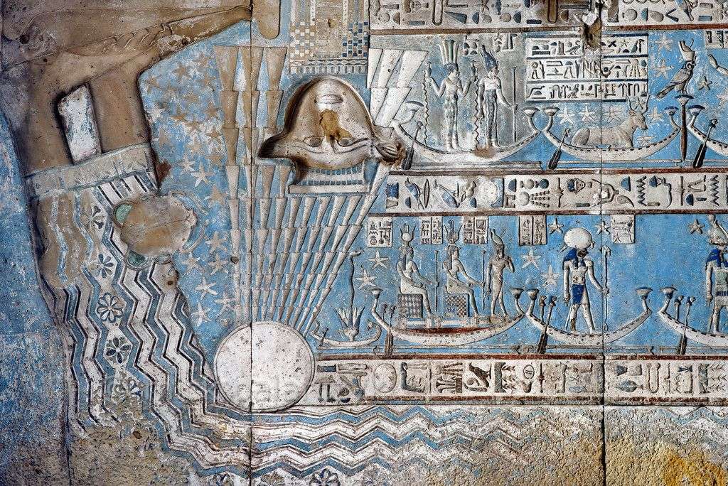 Le temple d'Hathor puzzle en ligne