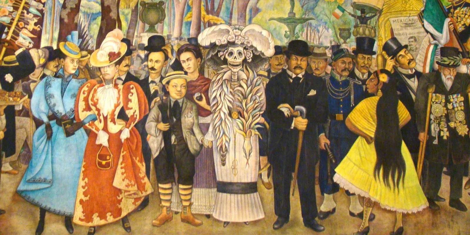 A Catrina de Diego Rivera puzzle online a partir de fotografia