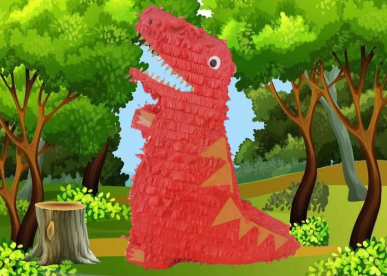 Dinoszauruszok puzzle online fotóról