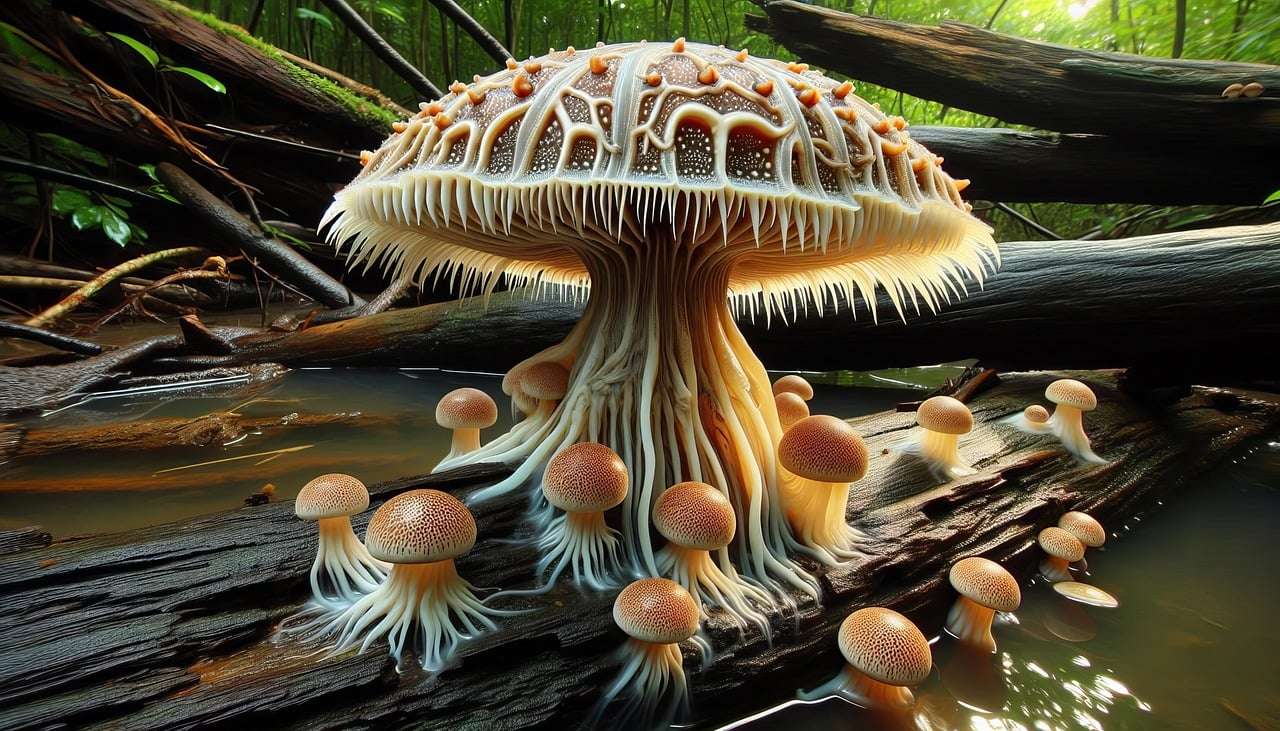 Paddestoelen, Paddestoelen puzzel online van foto