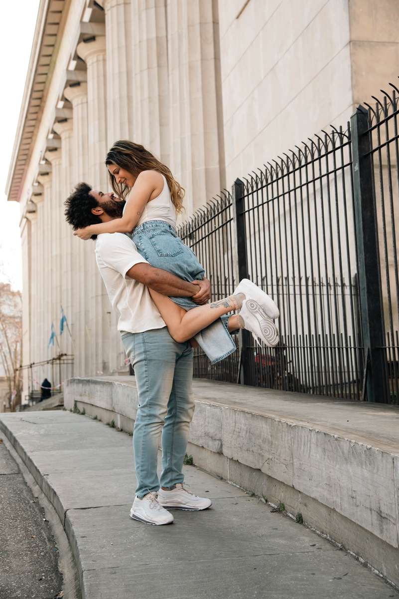 história de amor de menino e menina puzzle online a partir de fotografia