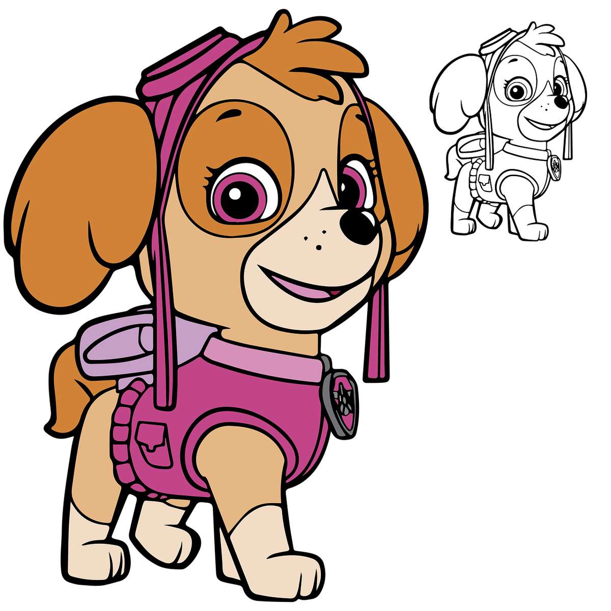 PAW Patrol (Skye) online παζλ