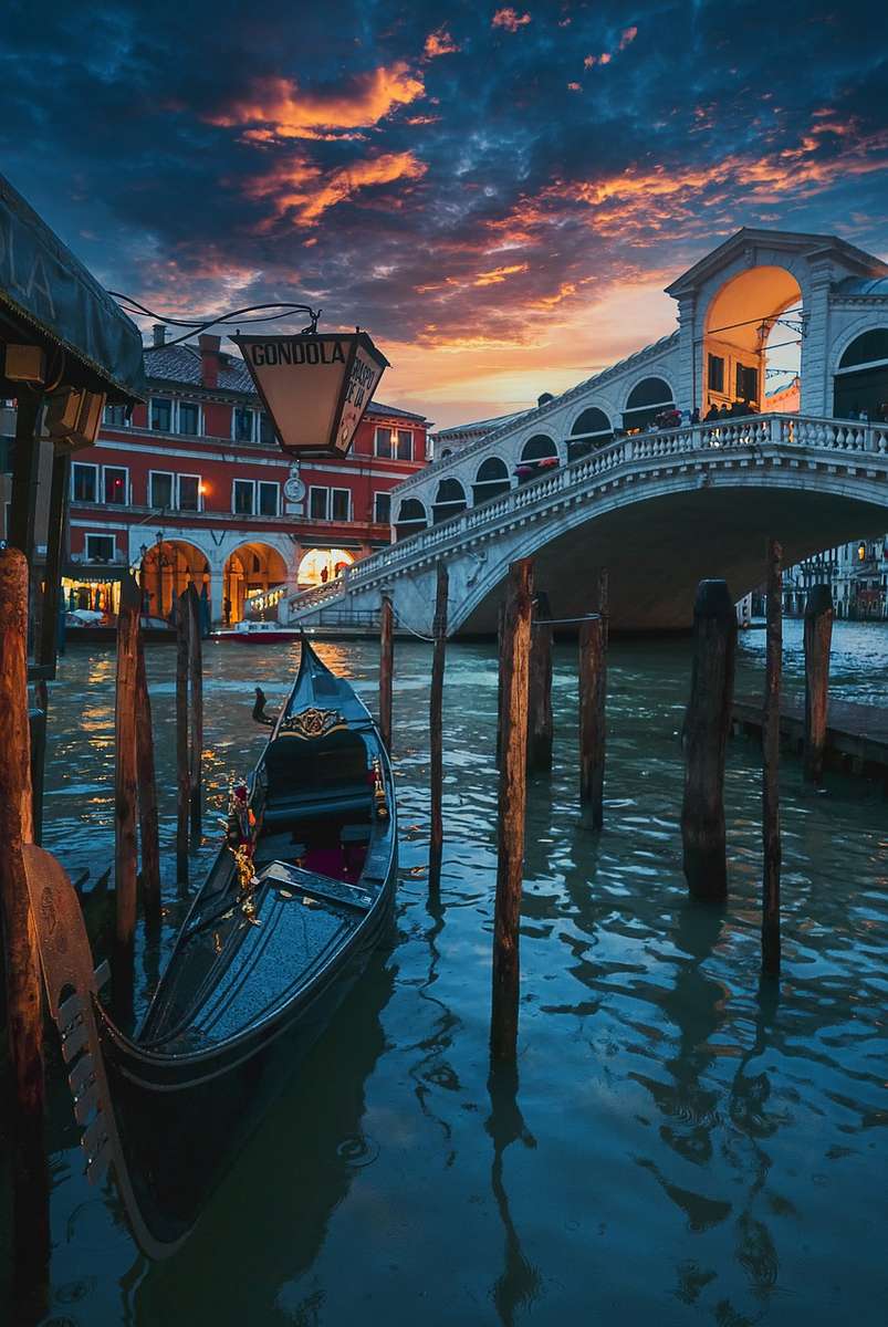 Gondola in Venice online puzzle