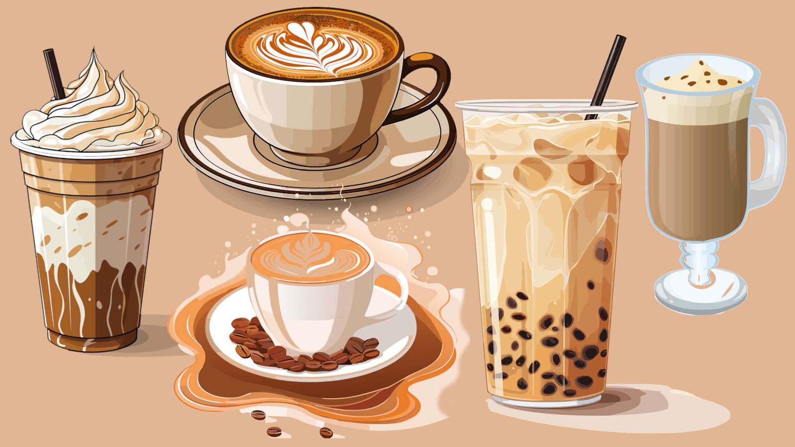 cafe,chocolate puzzle online a partir de foto