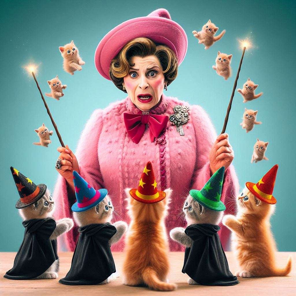 Wampus contra Umbridge puzzle online a partir de foto