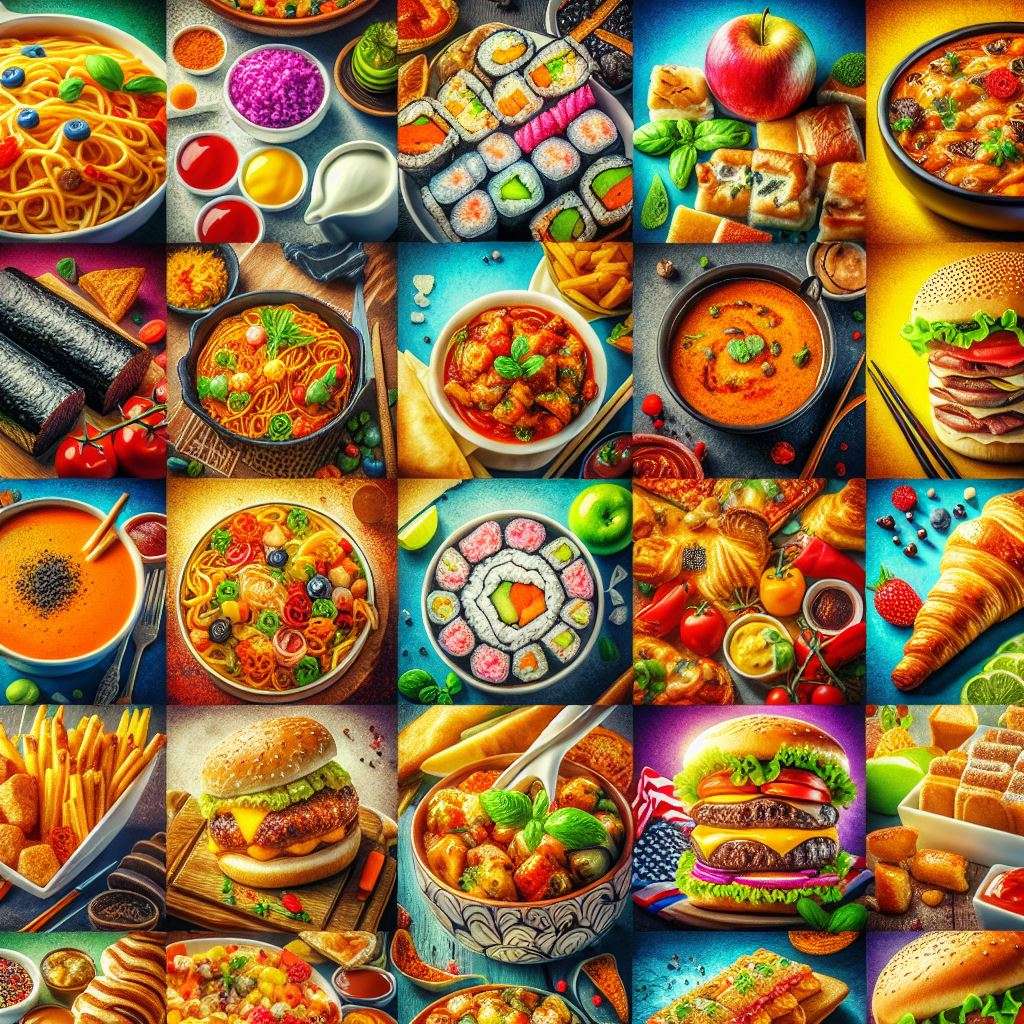 Varietate alimentară puzzle online