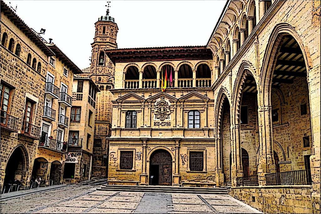 Plaza Alcañiz online puzzle