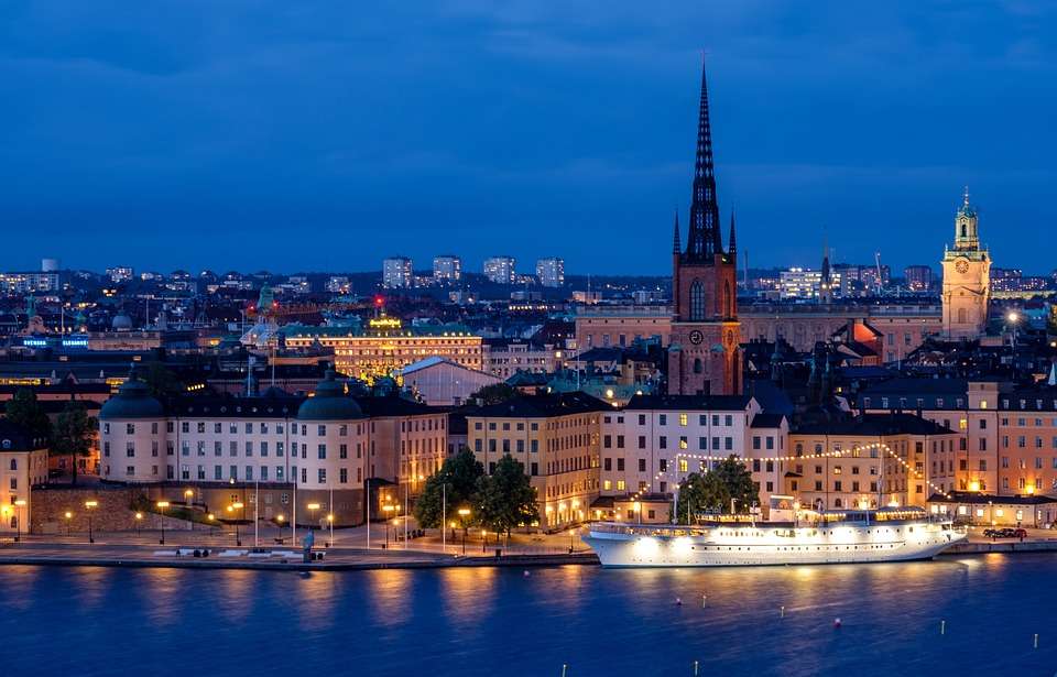 Stockholm Online-Puzzle vom Foto