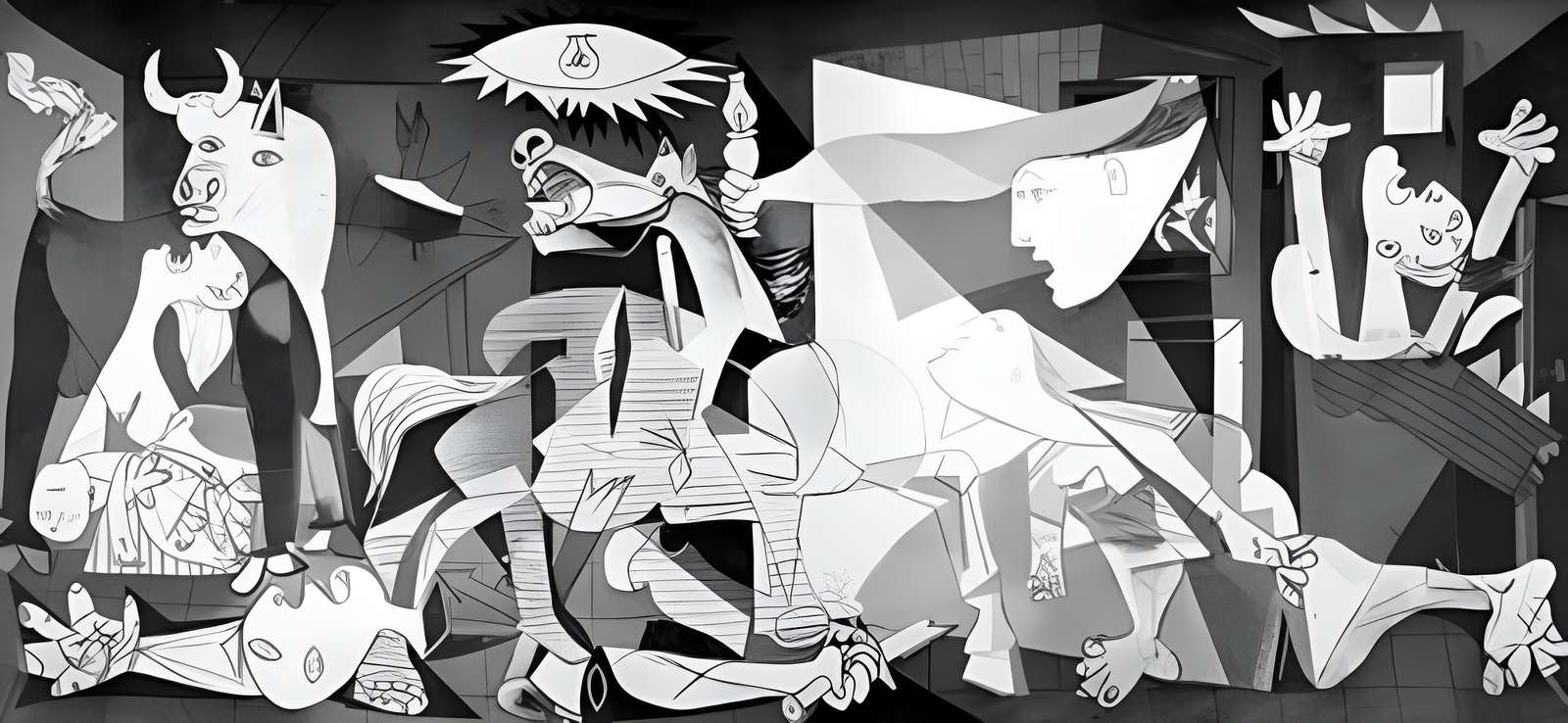 Pablo Picasso Guernica Puzzle puzzle online from photo