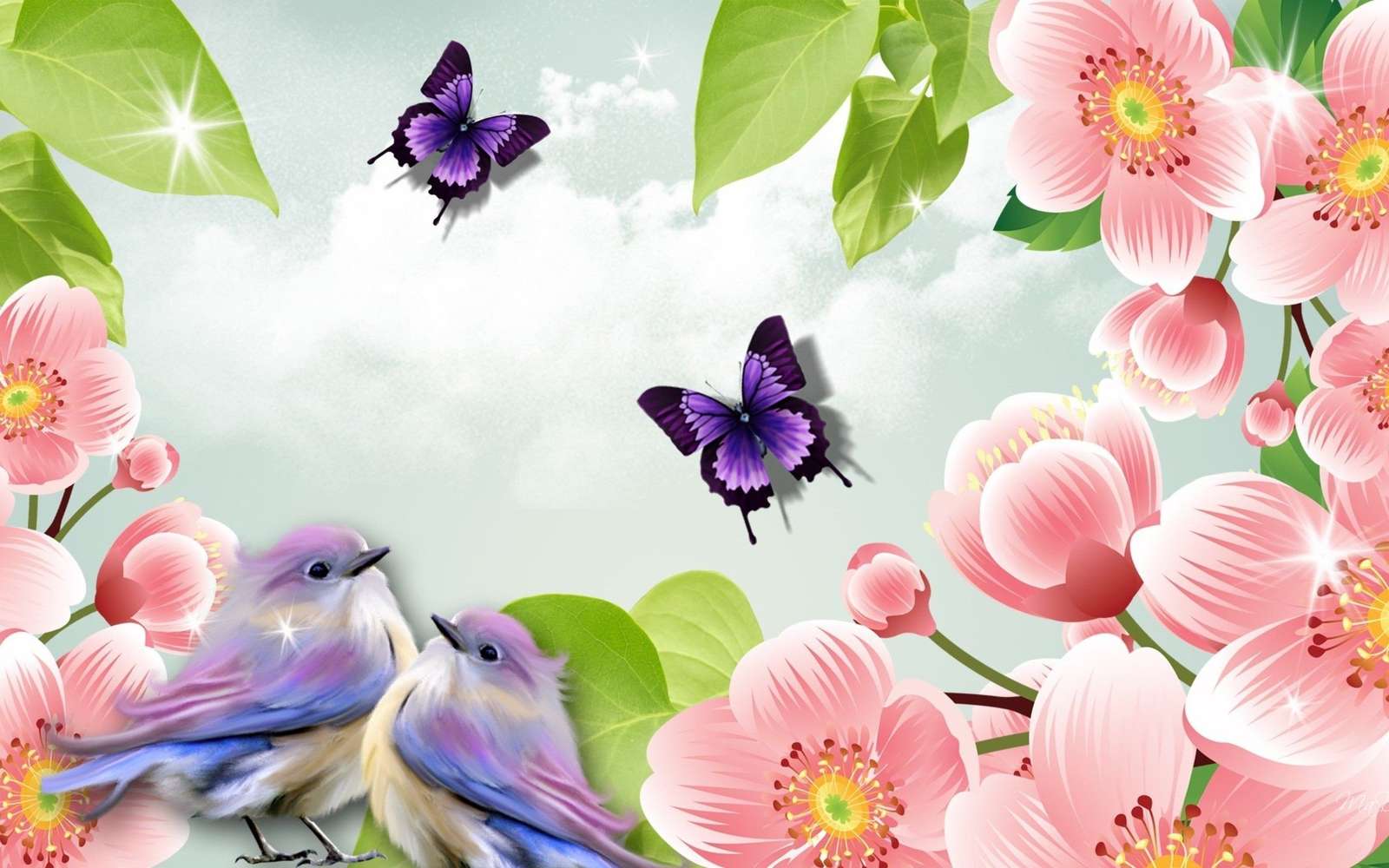 Spring and nature online puzzle