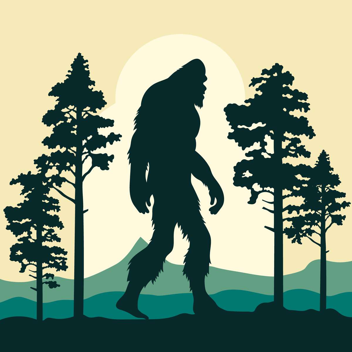 Sasquatch puzzle online z fotografie