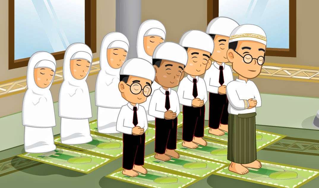 SOLAT BERJEMAAH puzzle online from photo