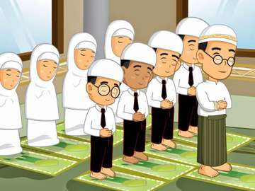 SOLAT BERJEMAAH puzzle online a partir de foto